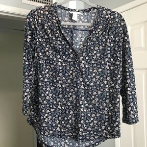 H&M Floral Blouse